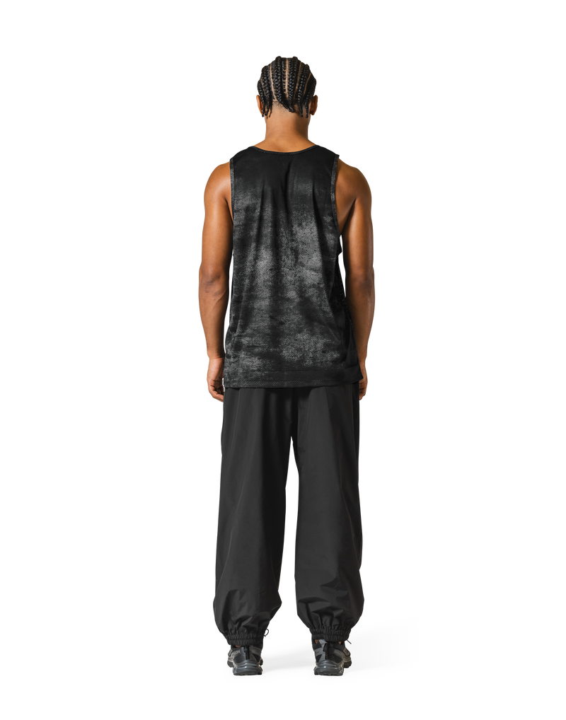 Death Metal Logo Vintage Mesh Tanktop - Black