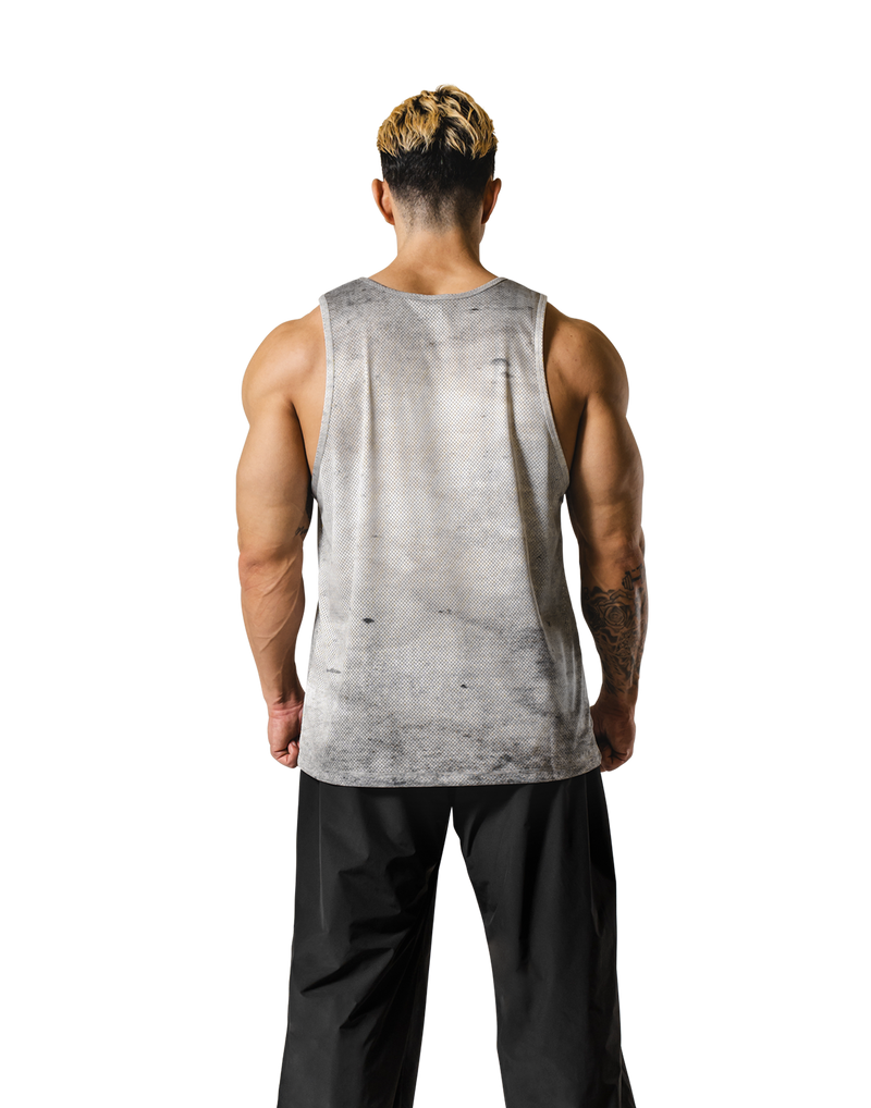 Death Metal Logo Vintage Mesh Tanktop - Ivory – LÝFT