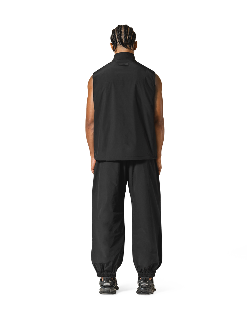 Nylon Zip Up Vest - Black – LÝFT Nylon Zip Up Vest - Black – LÝFT