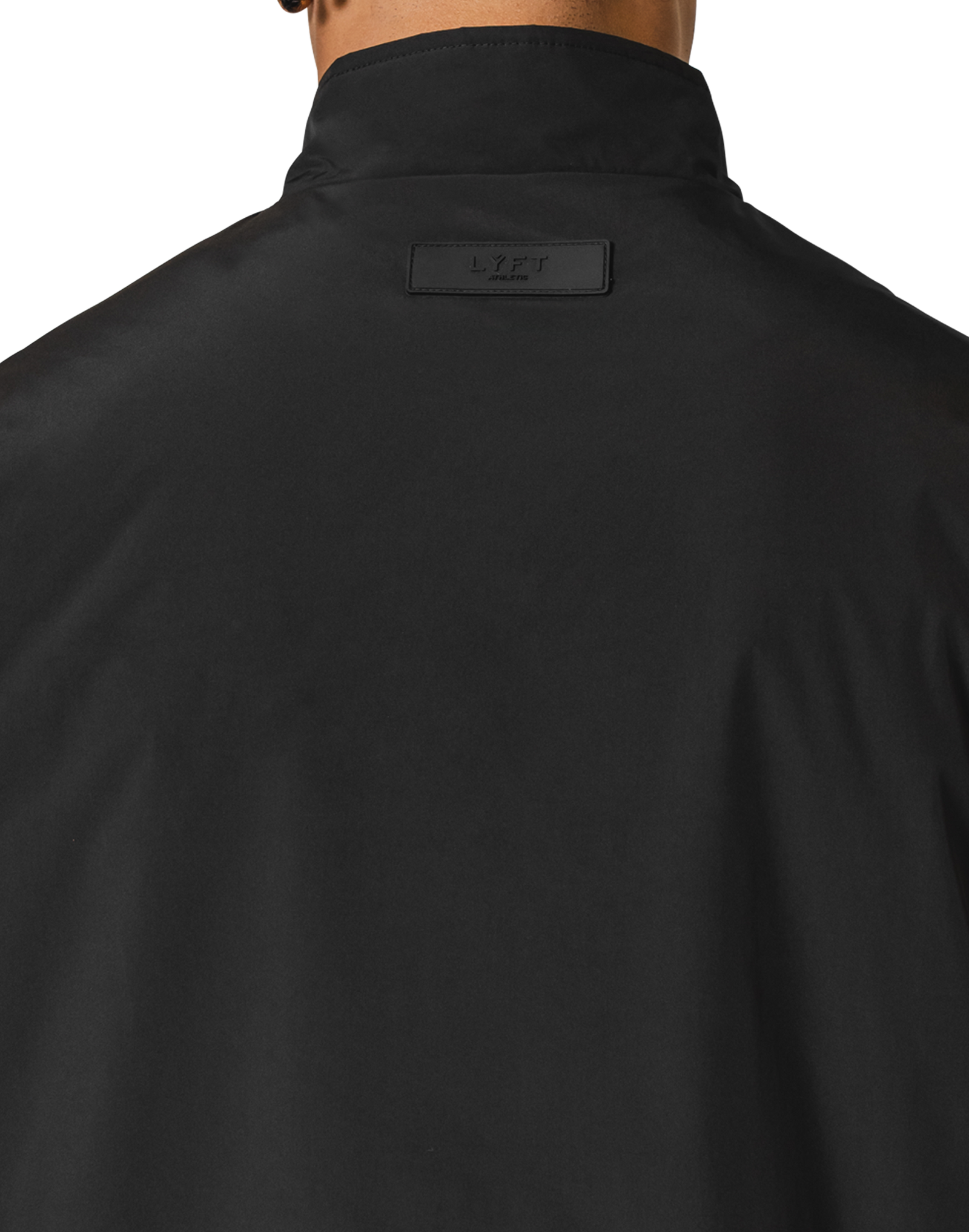 Nylon Zip Up Vest - Black – LÝFT