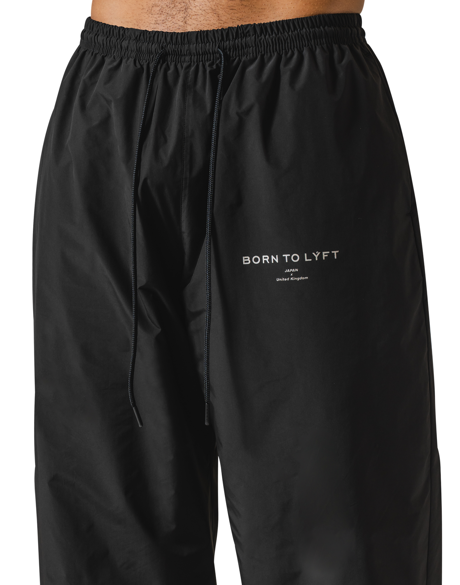 Nylon Lounge Joggers - Black – LÝFT