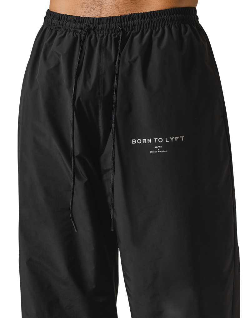 Nylon Lounge Joggers - Black – LÝFT