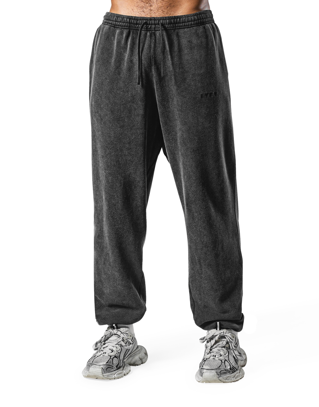 Wide Loose Vintage Sweat Pants - Black – LÝFT Wide Loose Vintage Sweat Pants - Black – LÝFT