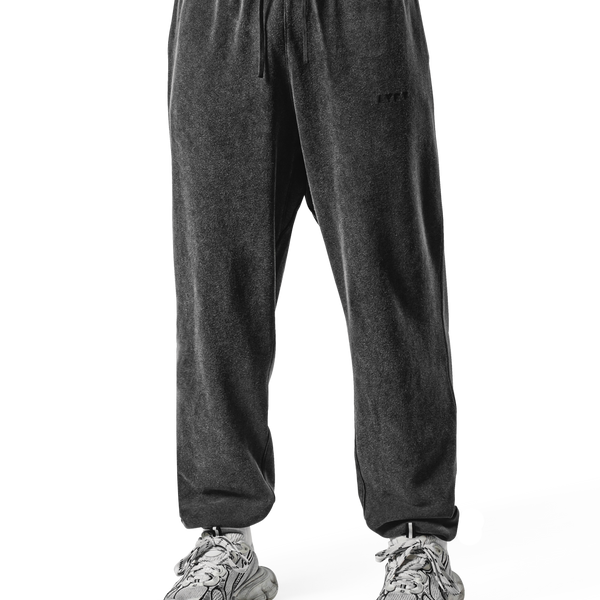Wide Loose Vintage Sweat Pants - Black – LÝFT