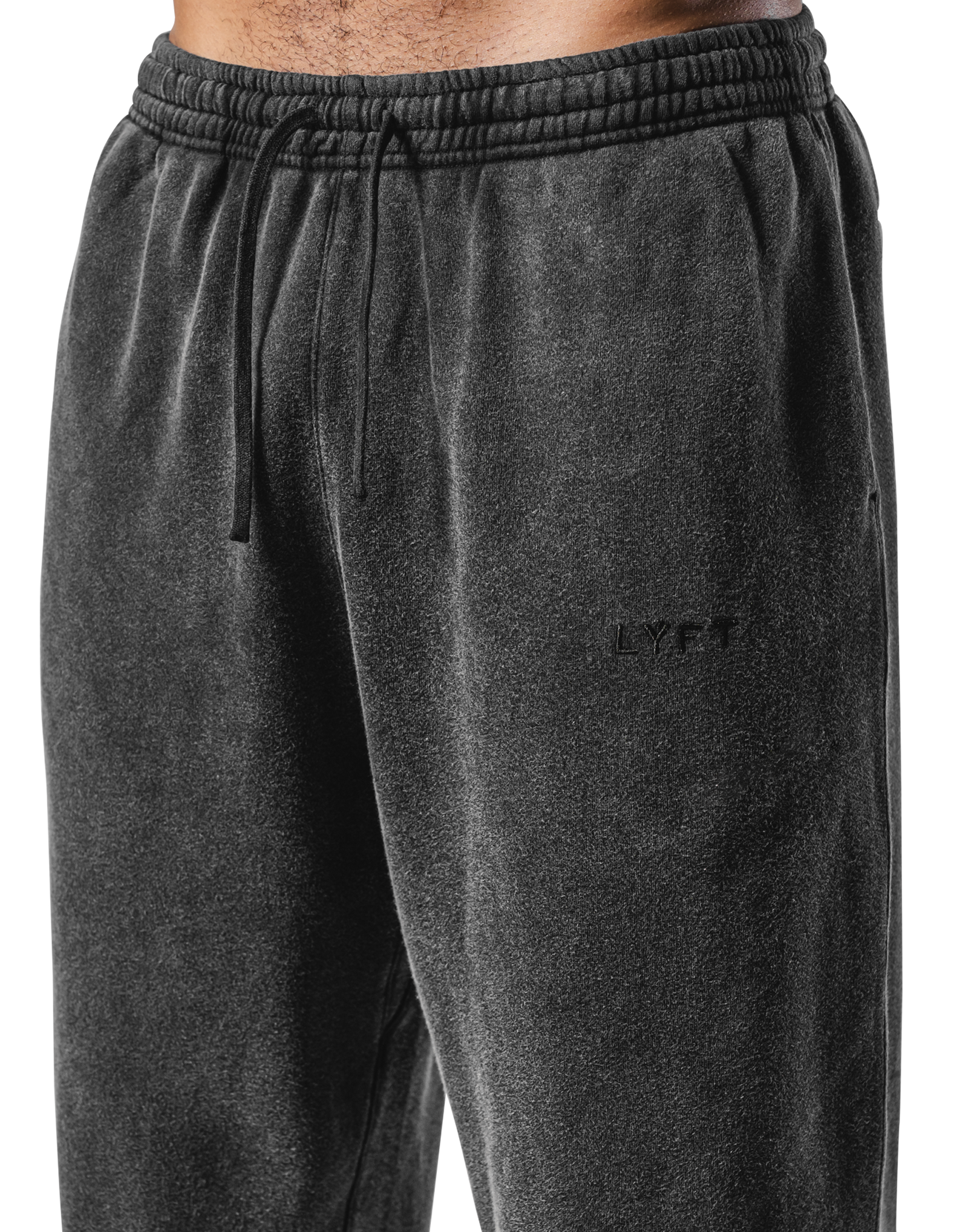 未使用LÝFT Vintage Sweat Wide Pants M Vintage Sweat Wide Pants - Black – LÝFT