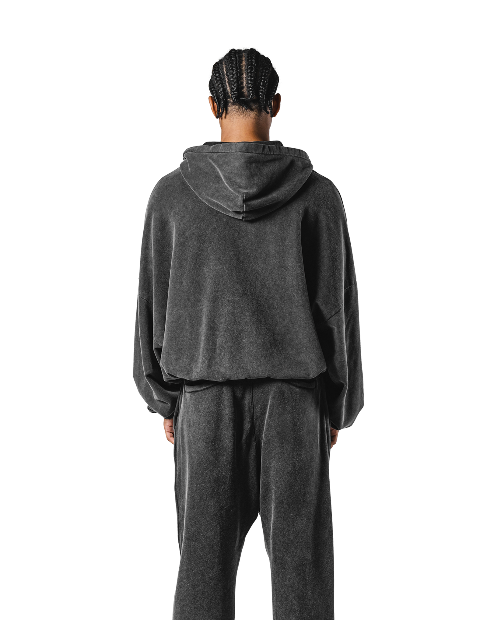 LYFT ヴィンテージパーカー　Sサイズ Oversize Vintage Sweat Zip-Up Hoodie - Purple – LÝFT