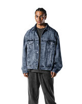 Oversize Denim Jacket - Blue