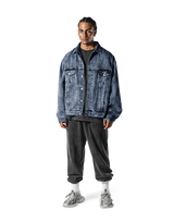 Oversize Denim Jacket - Blue