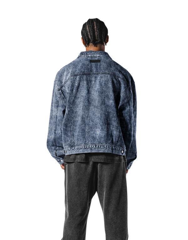 Oversize Denim Jacket - Blue