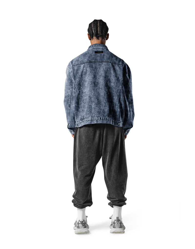Oversize Denim Jacket - Blue – LÝFT Oversize Denim Jacket - Blue – LÝFT