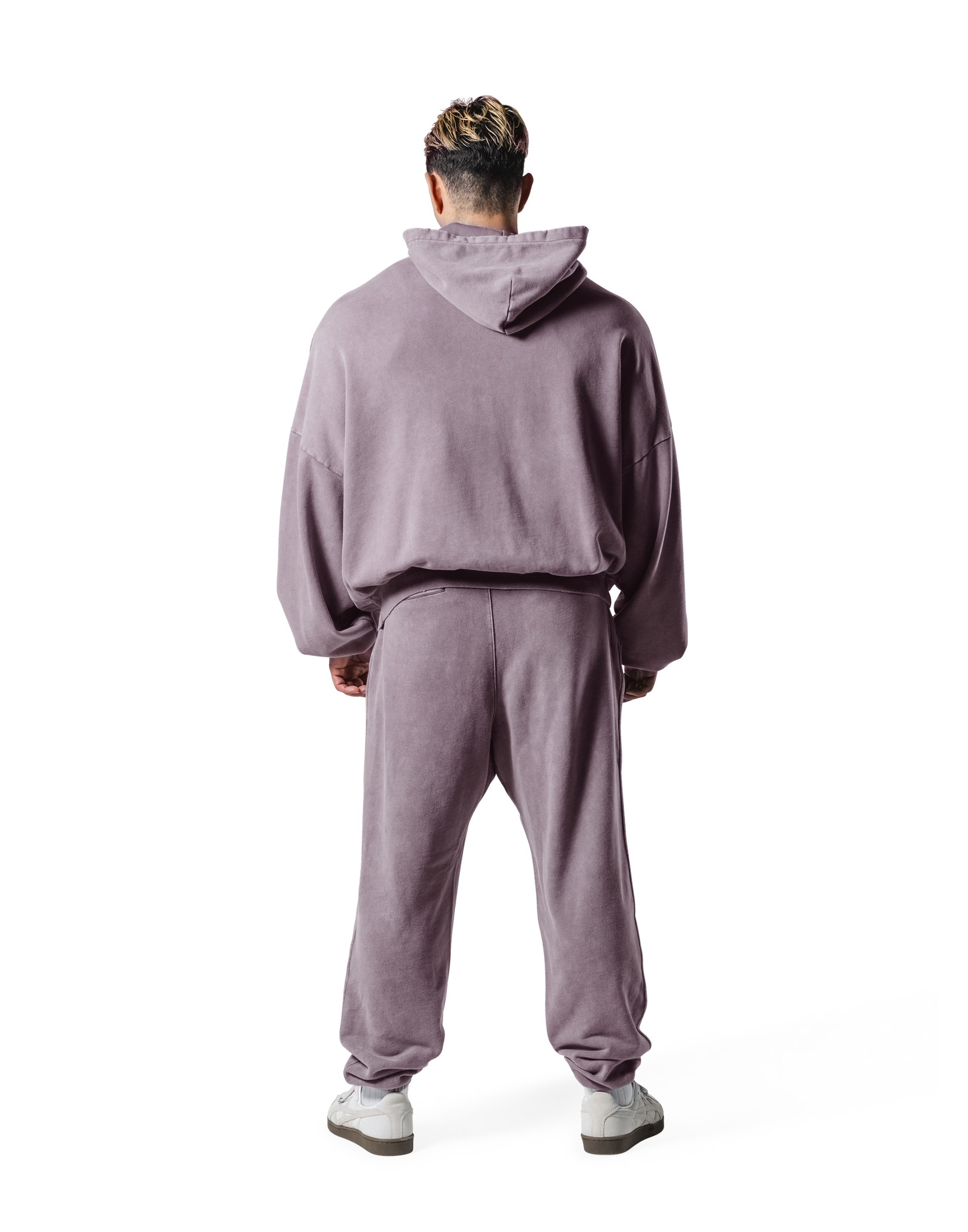 Oversize Vintage Sweat Zip-Up Hoodie - Purple – LÝFT Oversize Vintage Sweat Zip-Up Hoodie - Purple – LÝFT