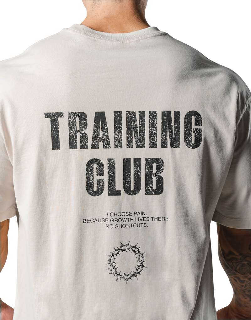 LYFT/リフト トレーニングクラブロゴビックTシャツ アイボリー Training Club Logo Big T-Shirt - Ivory – LÝFT