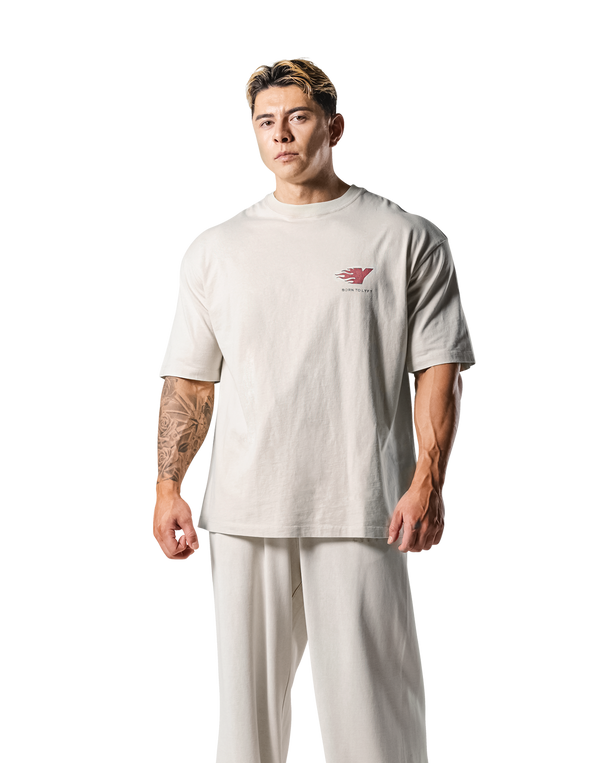 Training Club Logo Big T-Shirt - Ivory