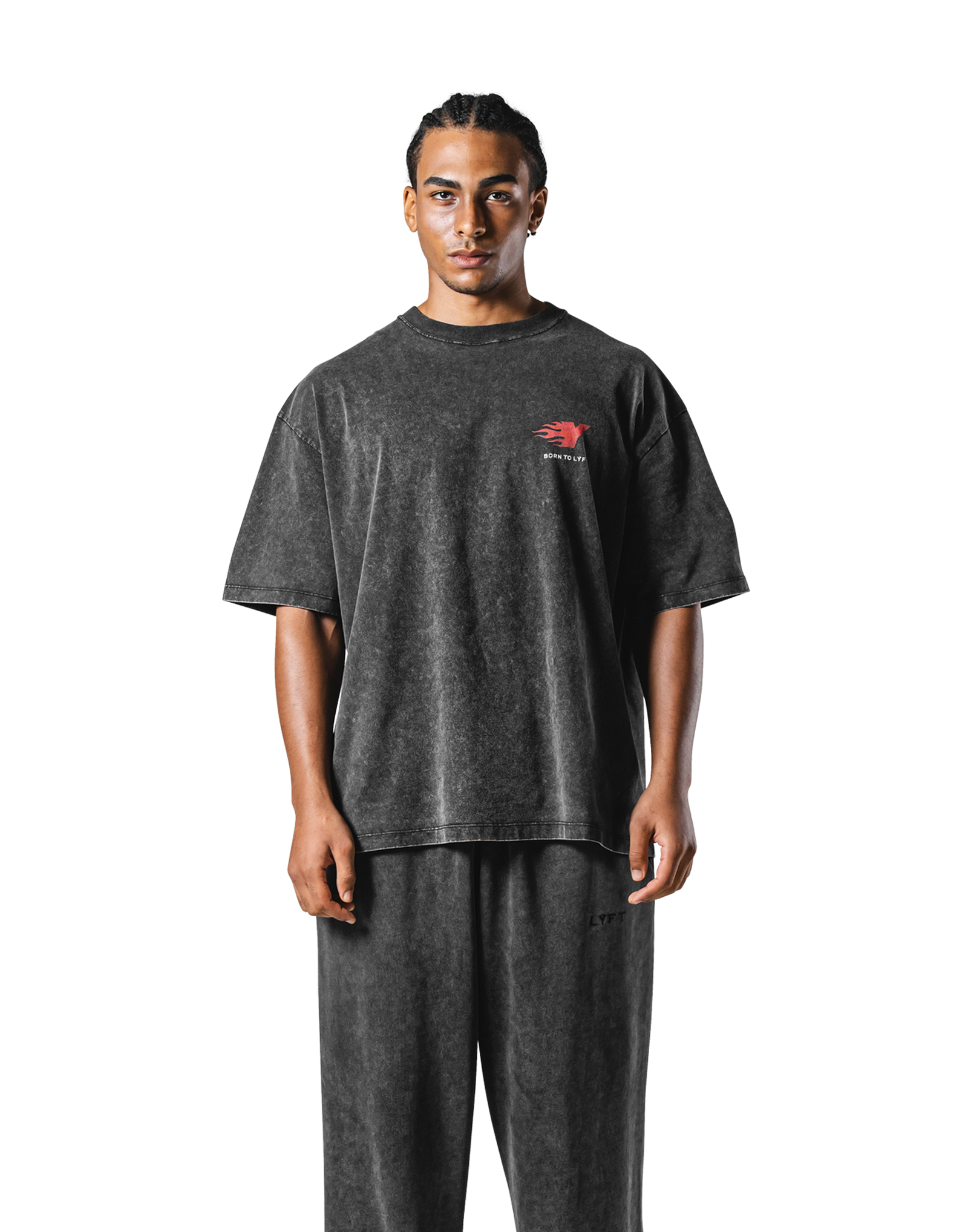 LYFT TRAINING CLUB LOGO BIG T-SHIRT Mサイズ Training Club Logo Big T-Shirt - Black – LÝFT