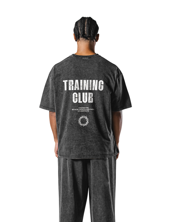 Training Club Logo Big T-Shirt - Black