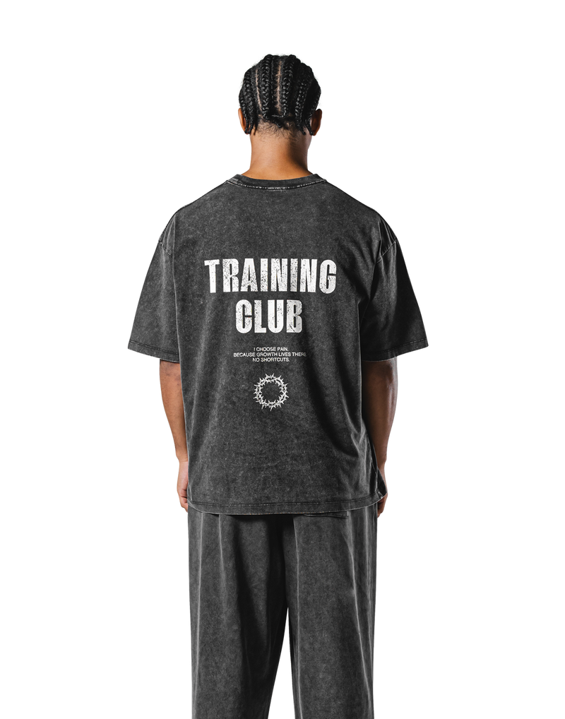 Training Club Logo Big T-Shirt - Black