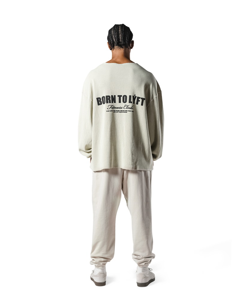 LYFT/リフト カットオフヴィンテージサーマルロングTシャツ アイボリー Cut-Off Vintage thermal Long T-Shirt - Ivory – LÝFT