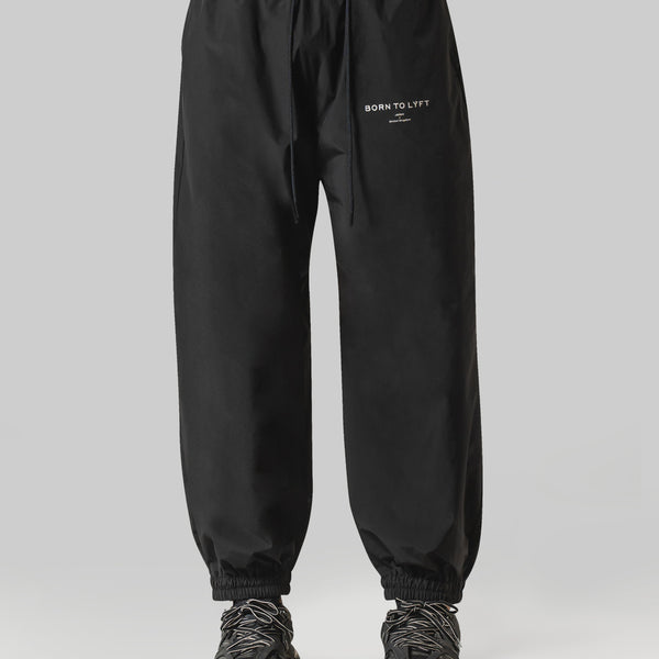 Nylon Lounge Joggers - Black – LÝFT