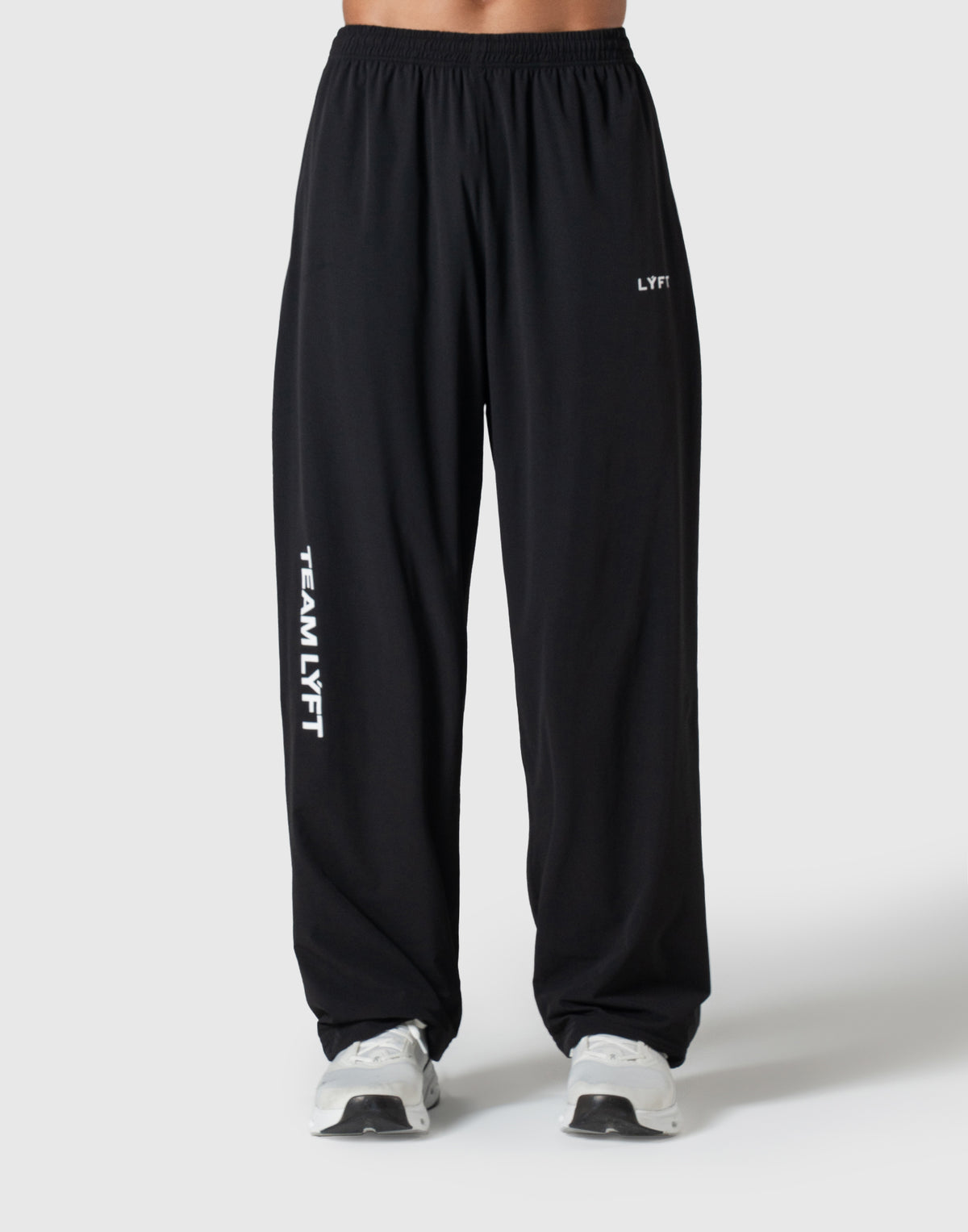 TEAM LÝFT Logo Nylon Pants - Black