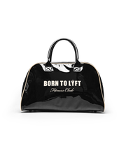 Born To LÝFT Enamel Grip Bag - Clear Black