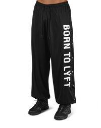 Relax Fit Mesh Pants - Black – LÝFT Relax Fit Mesh Pants - Black – LÝFT