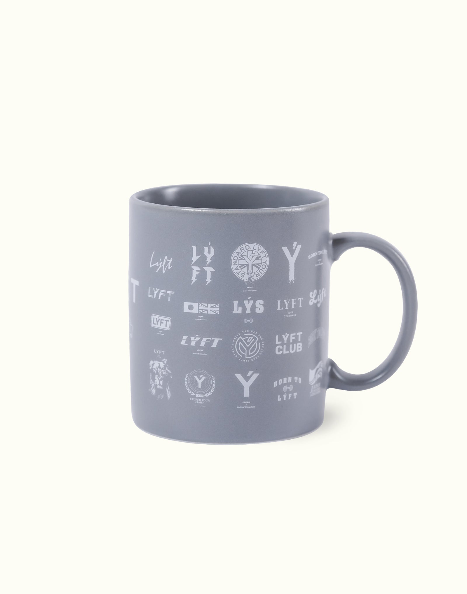 Heritage Logo Mug Cup - Grey – LÝFT