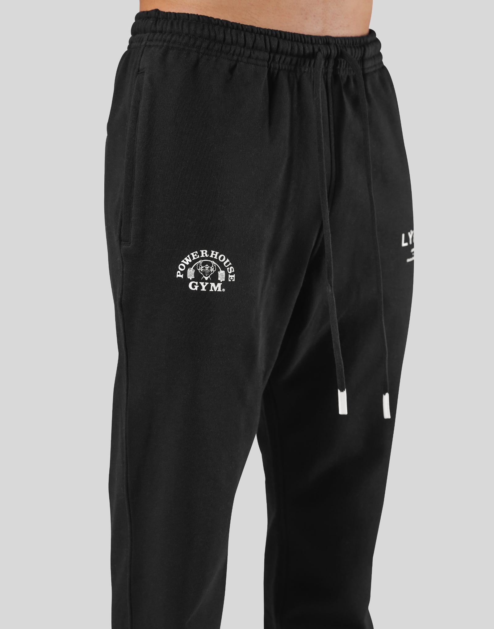 LÝFT × Power House Gym Sweat Pants - Black