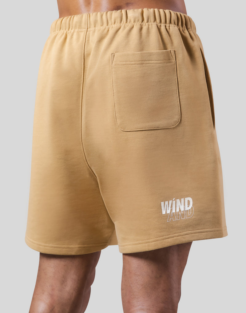 LÝFT × WIND AND SEA Sweat Shorts - Beige
