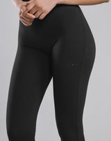 Comfort Back-Cross Long Jumpsuit - Black