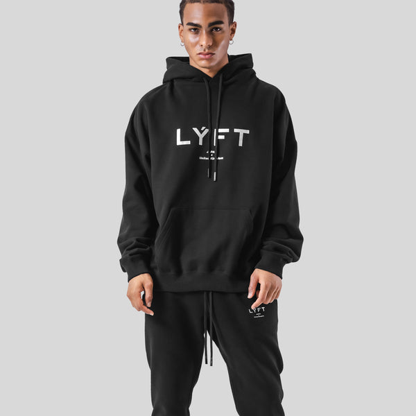 LÝFT Oversize Sweat Hoodie - Black