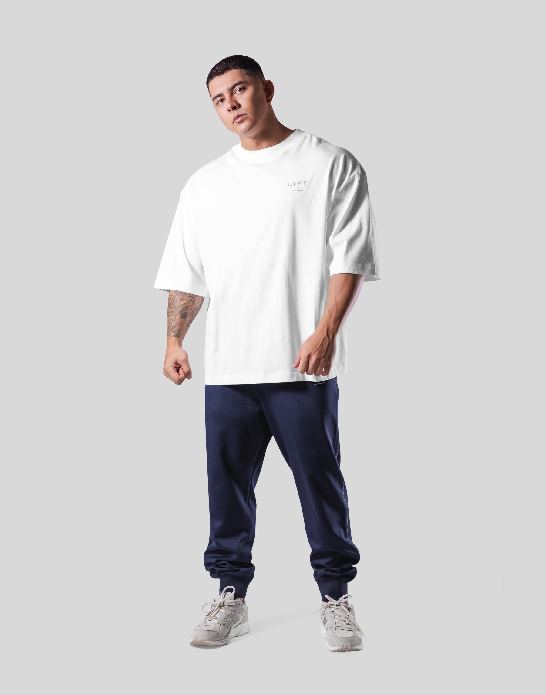 LYFT スウェットビッグT ホワイト L リフト 完売品 Team LÝFT Extra Big T-Shirt - White