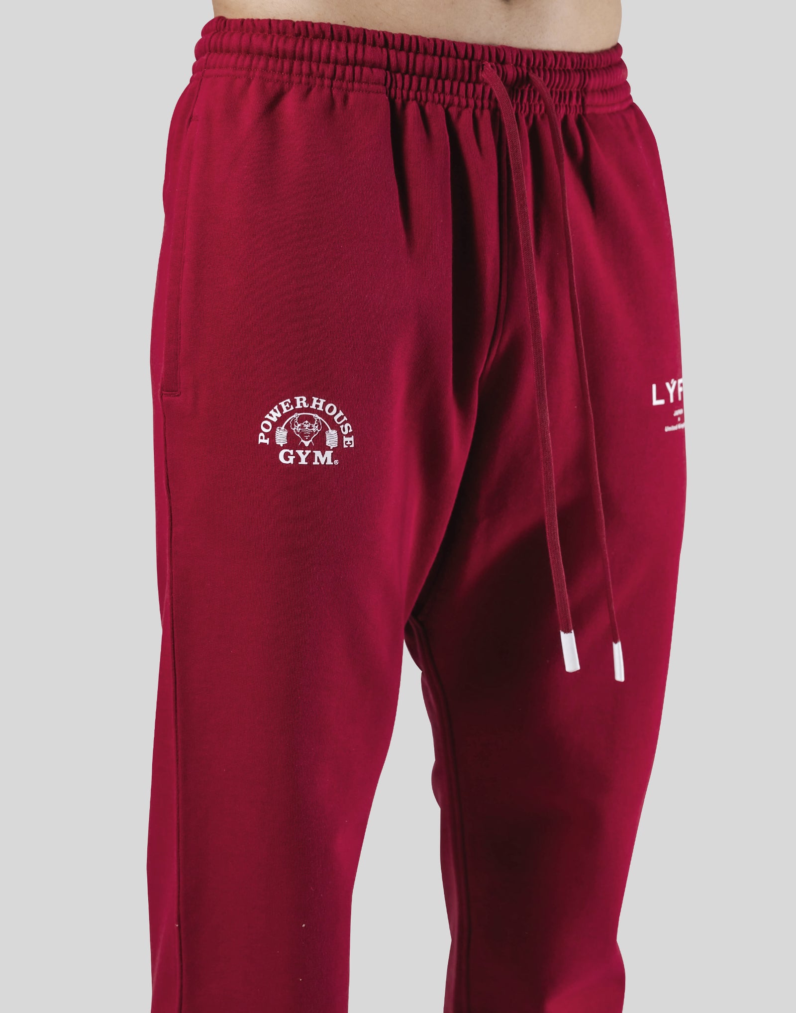 LÝFT × Power House Gym Sweat Pants - Red