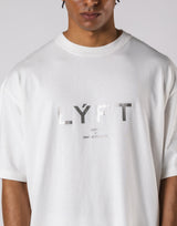 LÝFT Logo Big T-Shirt V.2 - White