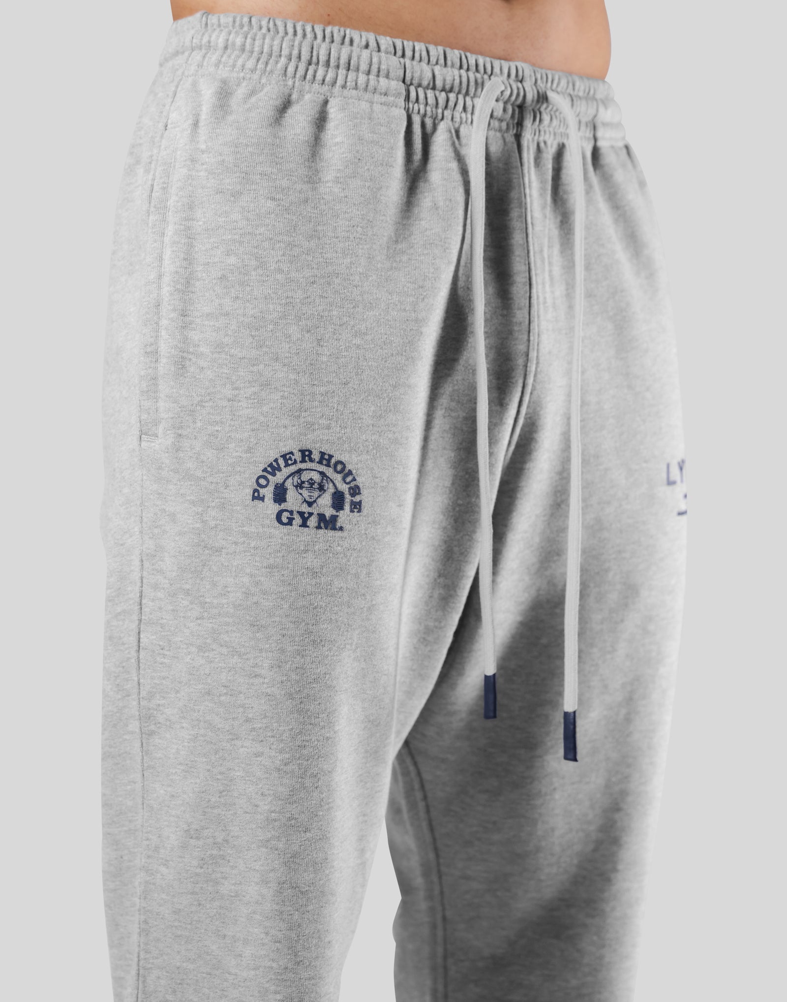 LÝFT × Power House Gym Sweat Pants - Grey