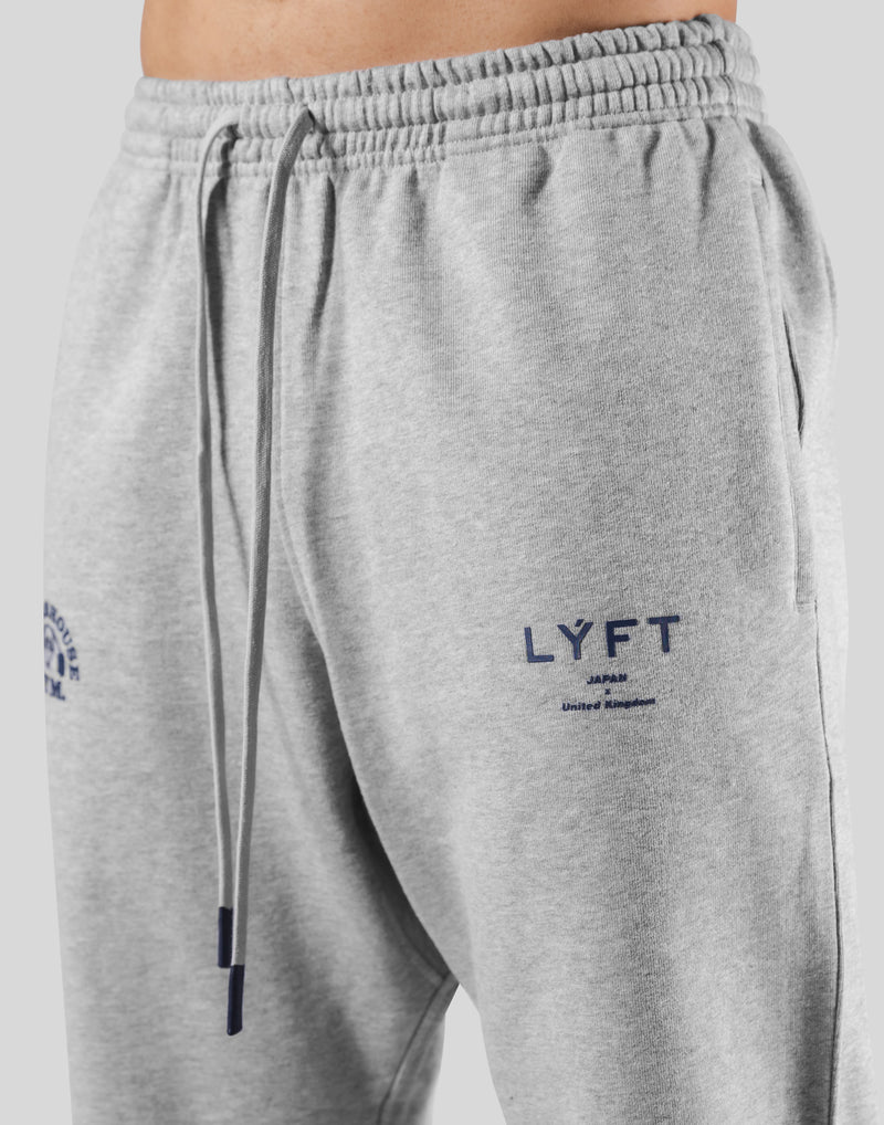 LÝFT × Power House Gym Sweat Pants - Grey