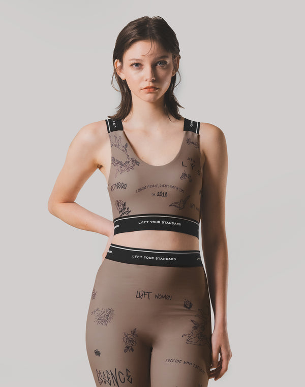 LÝFT Graffiti Bratop - Beige