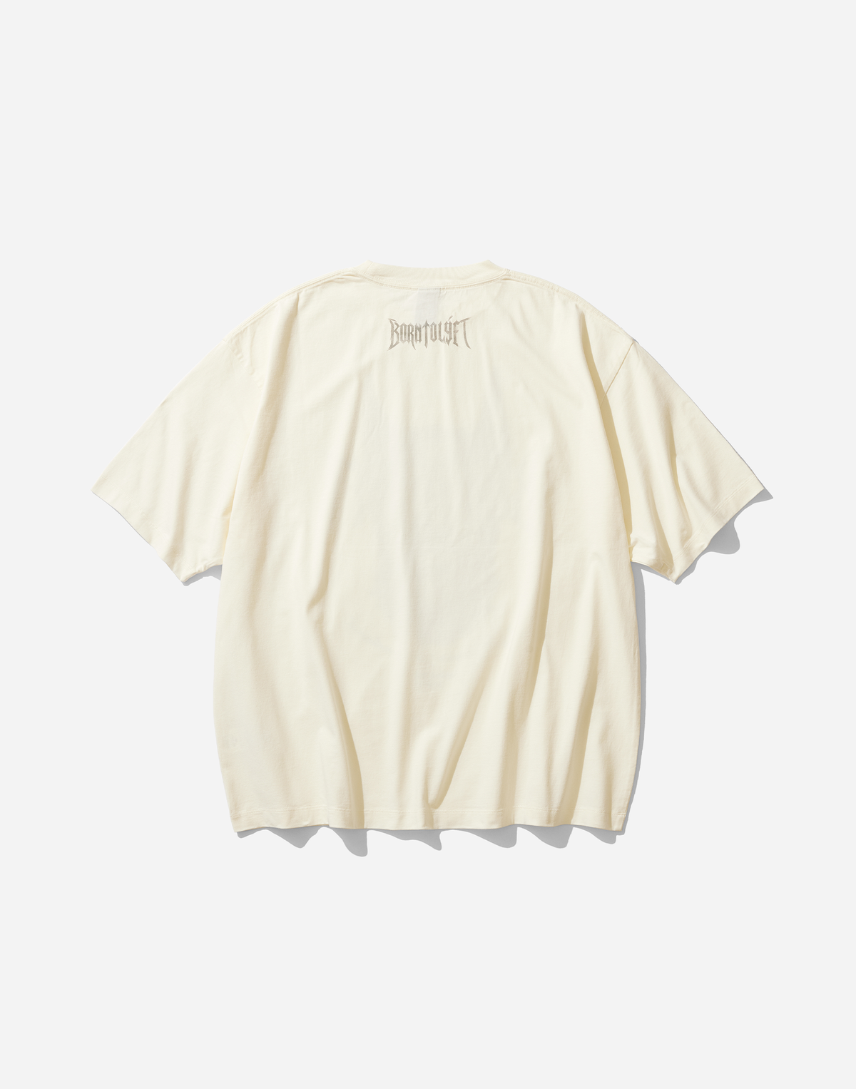 Doberman Metal Logo Vintage Big T-Shirt - Ivory