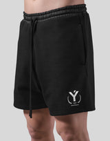 Laurel Y Sweat Shorts - Black