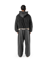 SWITCH LAYER™ Vintage Hoodie | MA-1 Puffer Jacket - Black