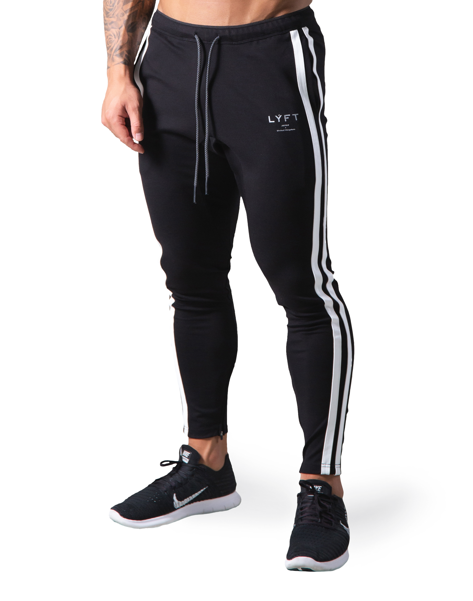LYFT Stretch 2 Line Pants - Black – LÝFT LYFT Stretch 2 Line Pants - Black – LÝFT