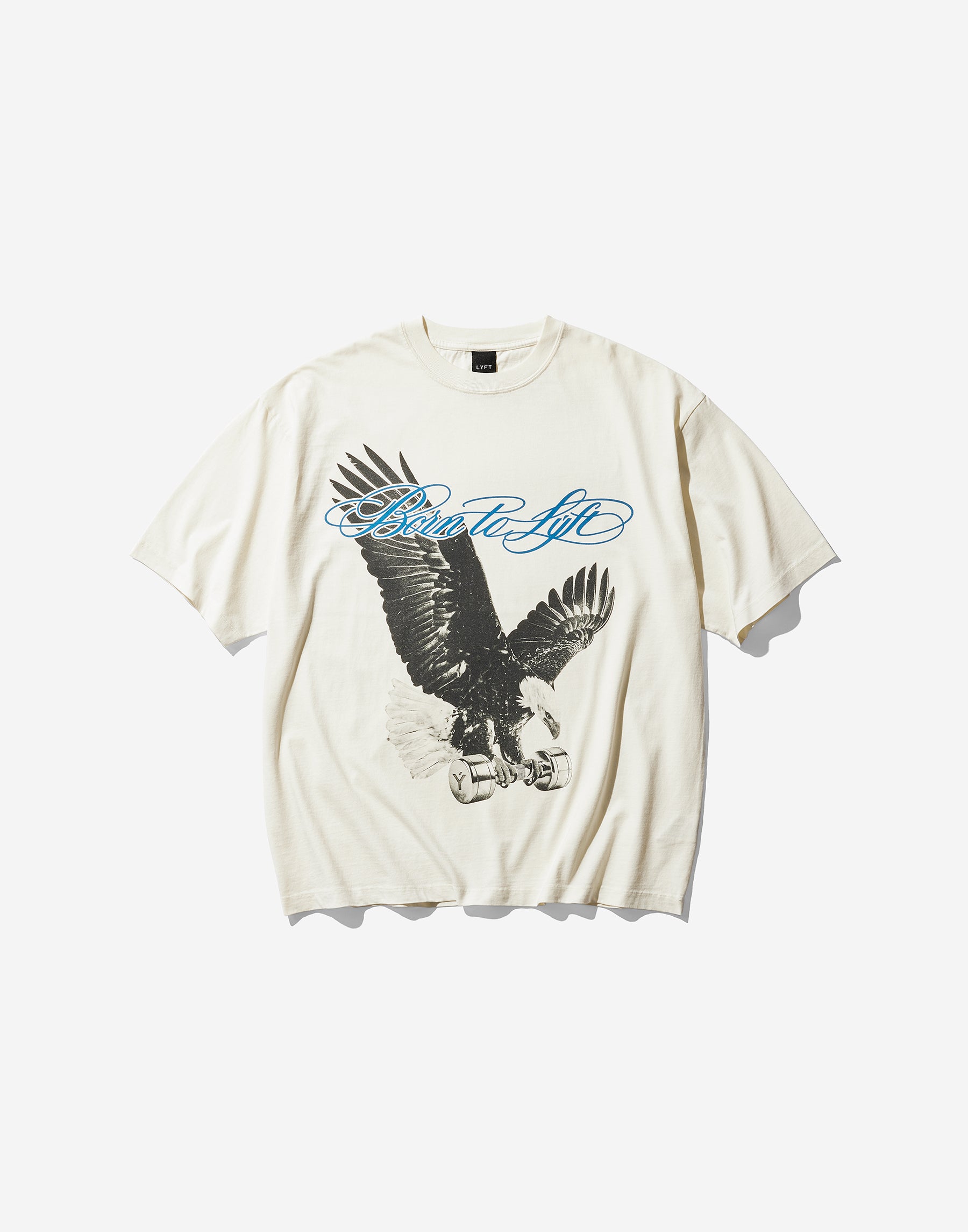 LYFT リフト EAGLE VINTAGE Tシャツ - IVORY L Iron Eagle Graphic Vintage Big T-Shirt - Ivory – LÝFT