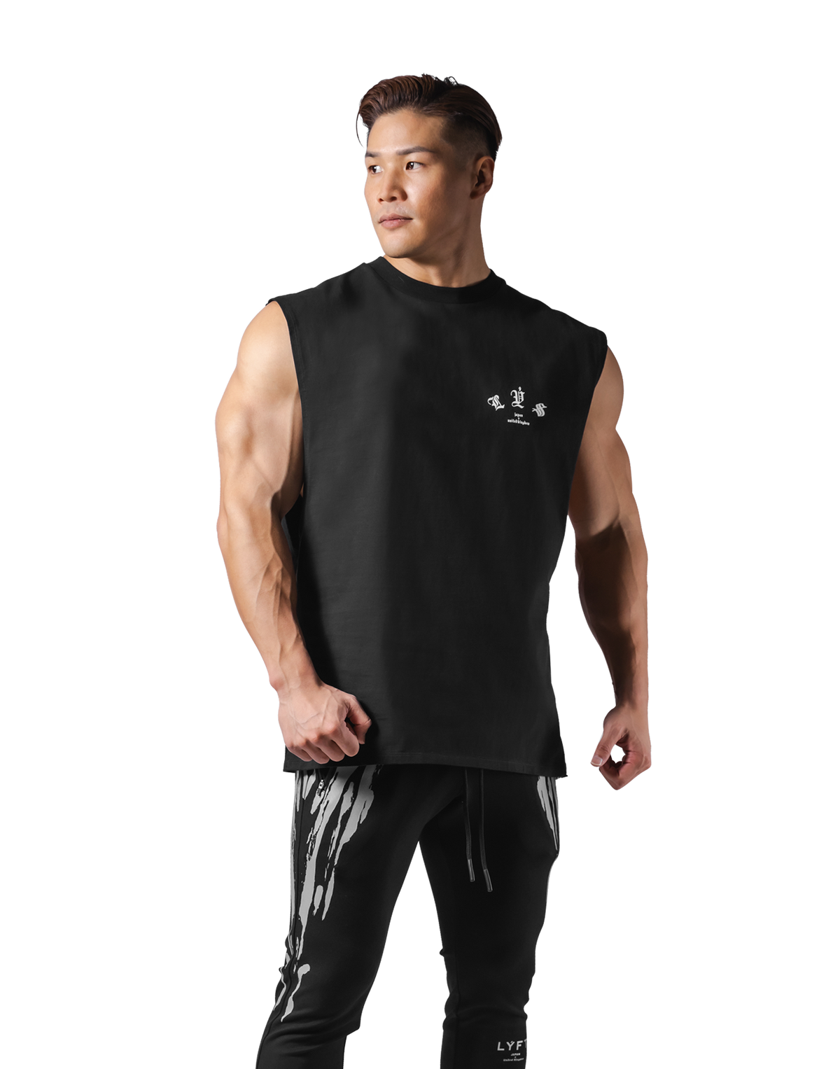 Old English No Sleeve - Black