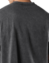 Safari Logo Vintage Big T-Shirt - Black