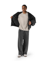 SWITCH LAYER™ Vintage Hoodie | MA-1 Puffer Jacket - Black