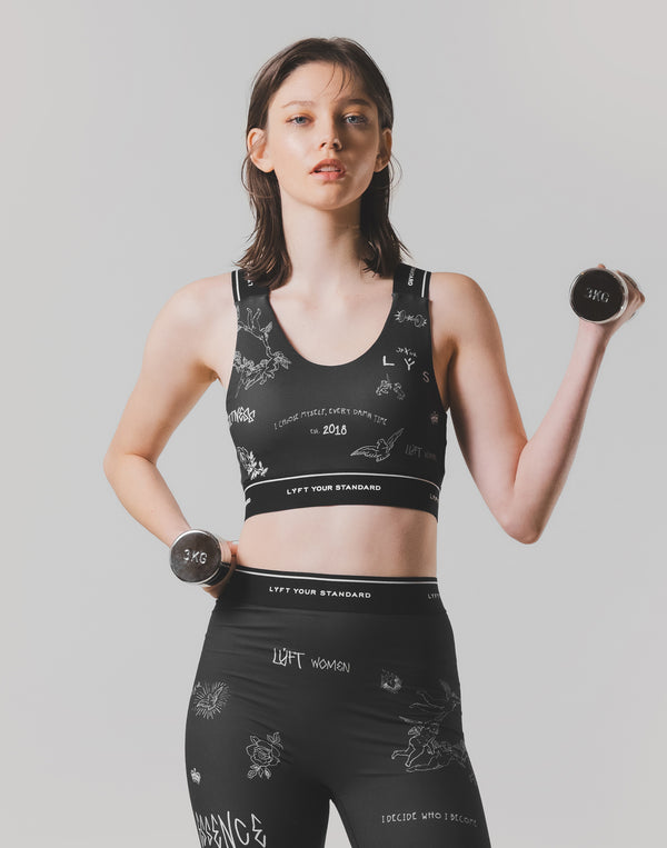 LÝFT Graffiti Bratop - Black