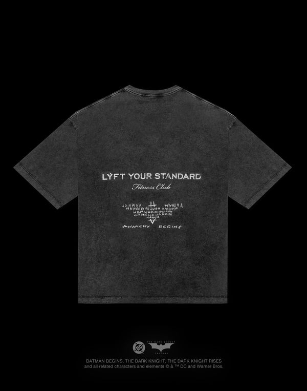 BATMAN / The Dark Knight Vintage Big T-Shirt - Black