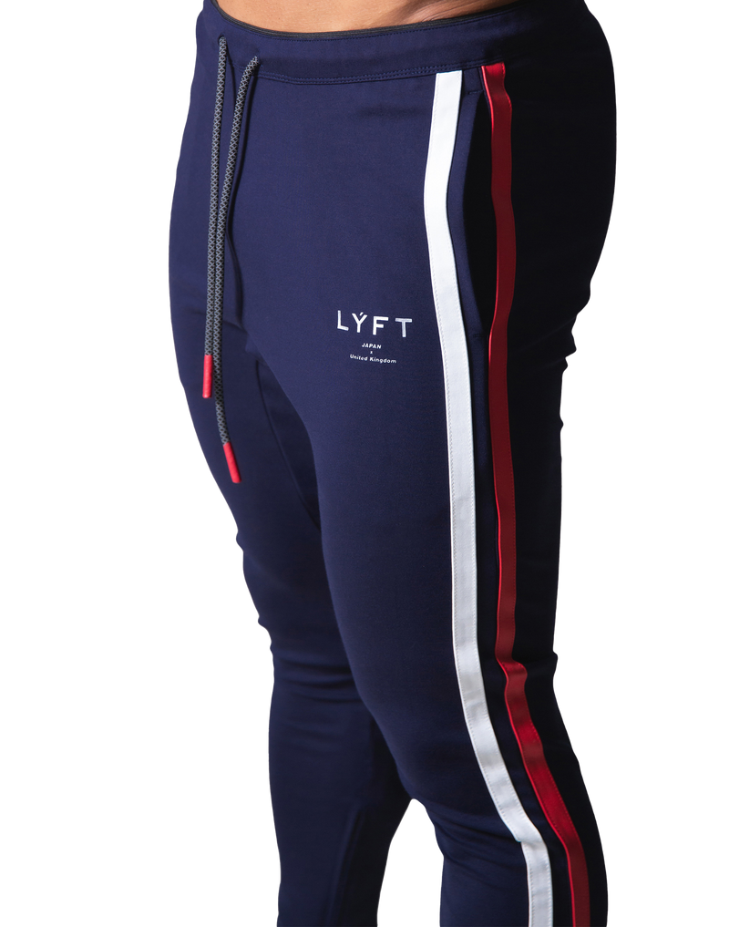 LYFT 2WAYストレッチロゴストリングパンツ ネイビー XL LYFT 2WAYストレッチロゴストリングパンツ ネイビー XL LYFT