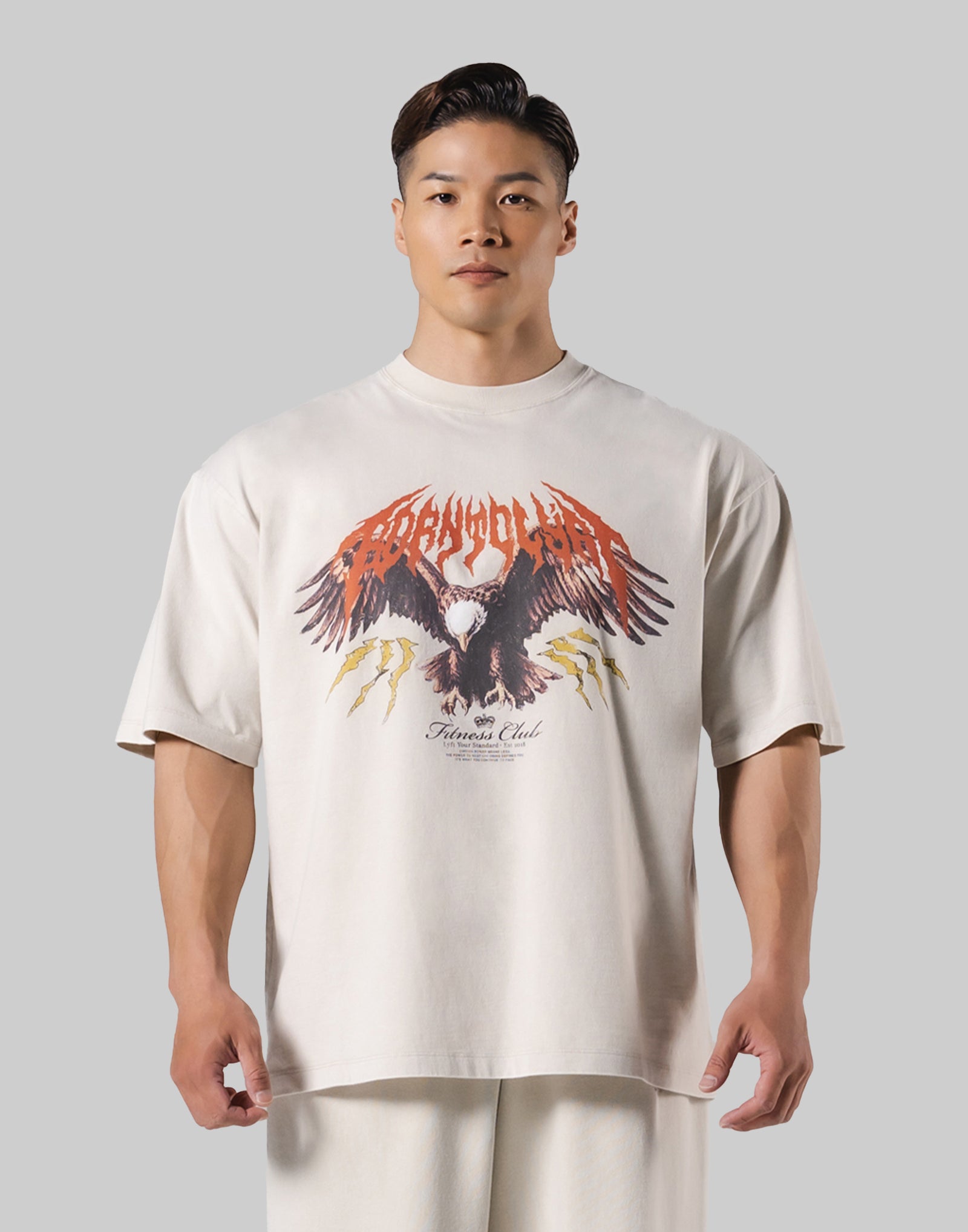 ★STAMMBAUM★  eagleＴシャツ Eagle Graphic Vintage Big T-Shirt - Ivory – LÝFT