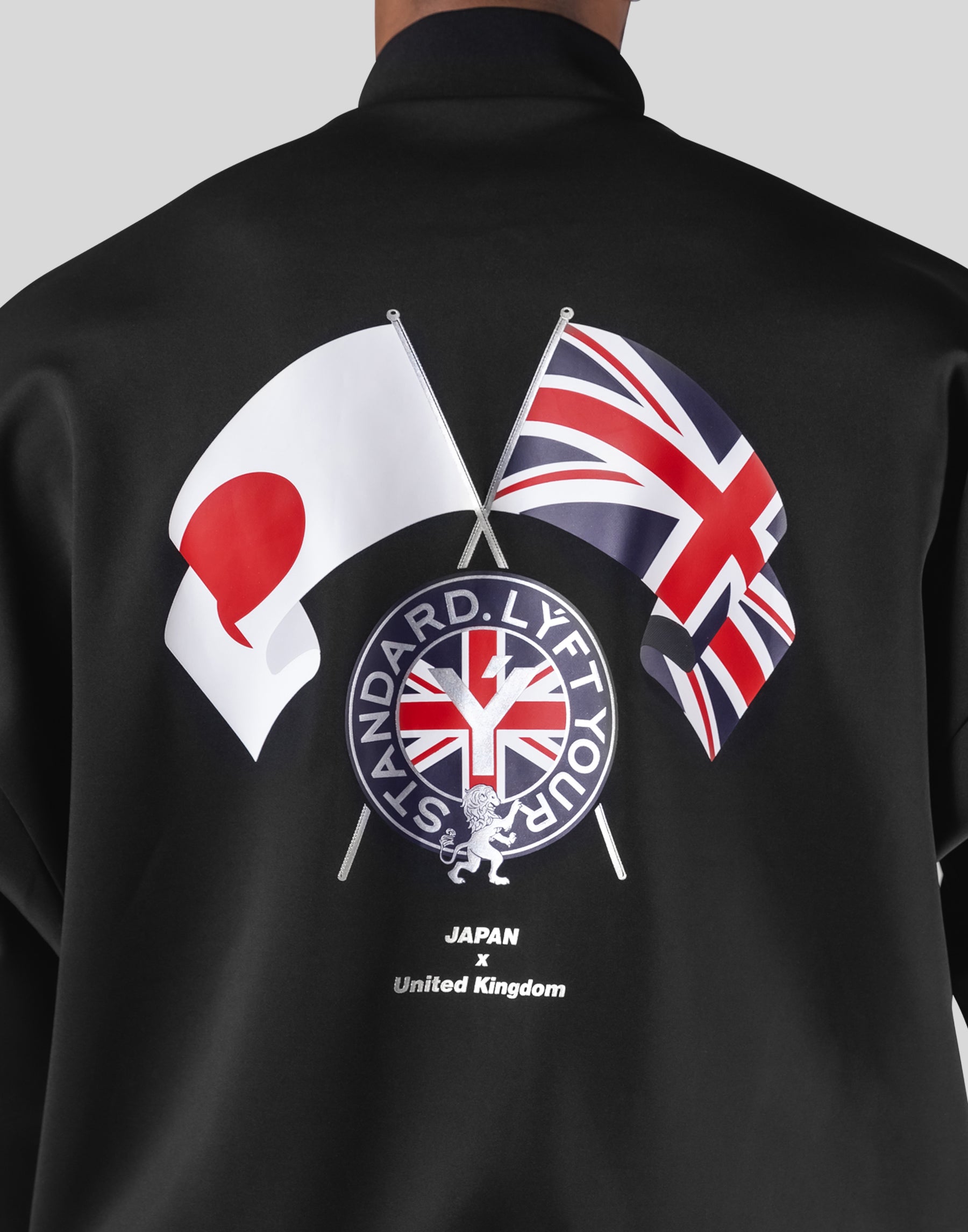 LYFT リフト NEW FLAG OVERSIZE TRACK JACKET New Flag Oversize Track Jacket - Black – LÝFT