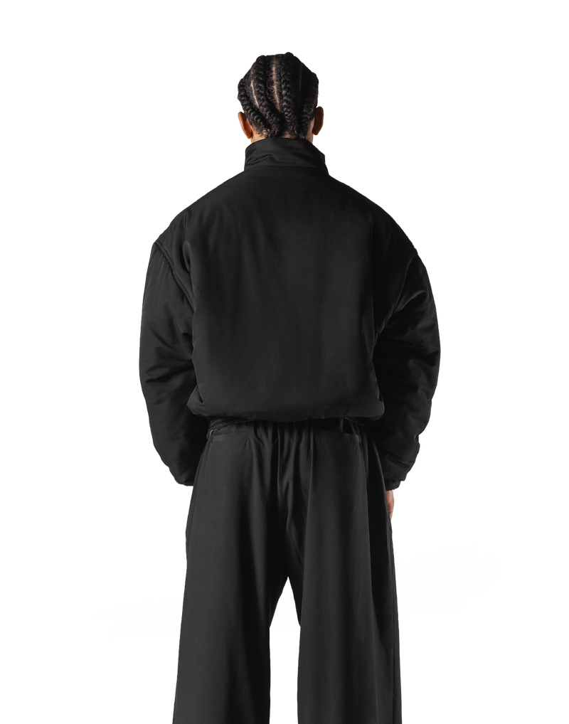 SWITCH LAYER™ 2Line TRACK | BLACK Puffer Jacket V.2 - Red